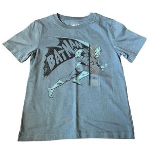 DC Batman Toddler Boys Graphic Shirt Blue size 4T New